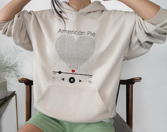 American Pie Lyrics Hoodie - Personalized Concert Sweatshirt
