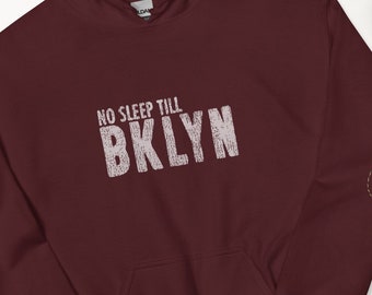 Felpa con cappuccio No Sleep Til Brooklyn – Felpa rap anni '80 dei Beastie Boys