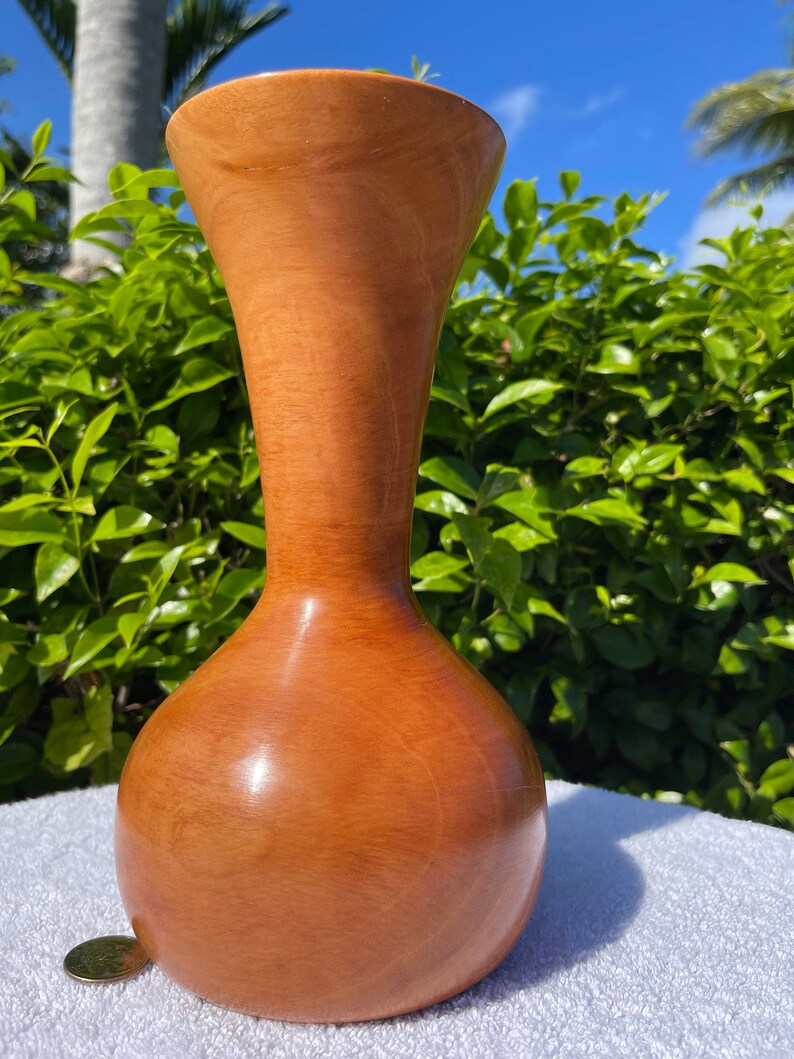 Wood Vase, Reclaimed Bottle Brush Tree Wood Etsy