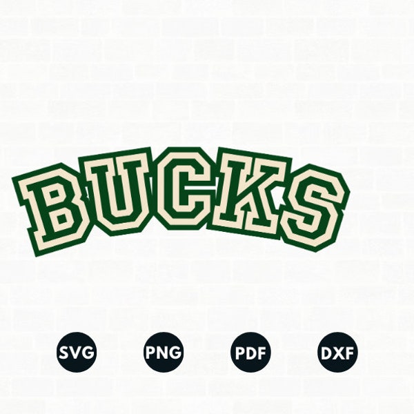 Bucks Svg, Bucks Template, Bucks Stencil, Basketball Gifts, Digital sport, Sticker Svg, Bucks Ornament Svg,