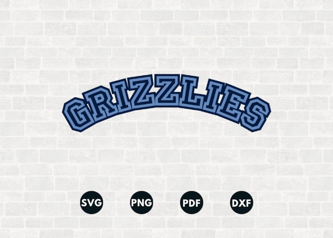 Grizzlies Svg, Grizzlies Template, Grizzlies Stencil, Basketball Gifts ...