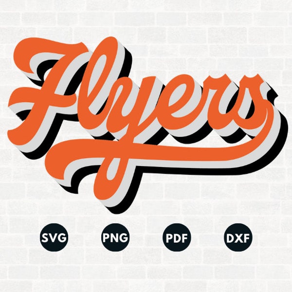 Flyers Svg, Flyers Template, Flyers Stencil, Hockey Gifts, Sticker Svg, Flyers Ornament Svg,