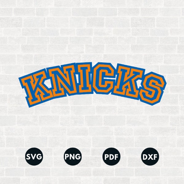 Knicks Lettering New York Knicks Font - Etsy
