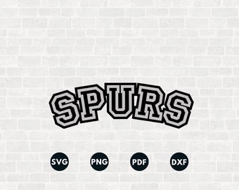 Spurs Svg, Spurs Template, Spurs Stencil, Basketball Gifts, Digital sport, Sticker Svg, SpursOrnament Svg,