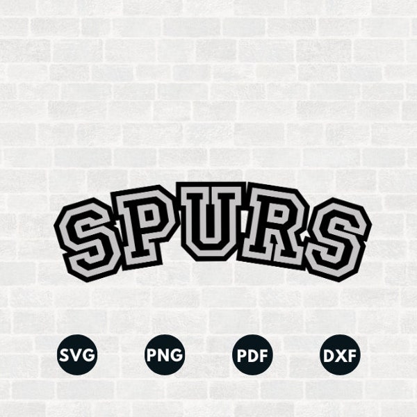 Spurs Svg, Spurs Template, Spurs Stencil, Basketball Gifts, Digital sport, Sticker Svg, SpursOrnament Svg,