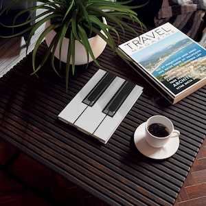 Piano Keys Hard Backed Journal