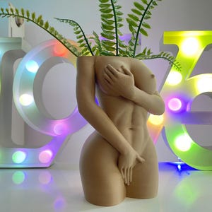 Vrouwelijke torsoplanter - stl-bestand - voor 3D-afdruk