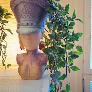 Miss Nutcracker -3d printable flower pot -Stl file