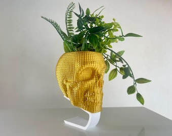 Disco Skull Planter-Stl File