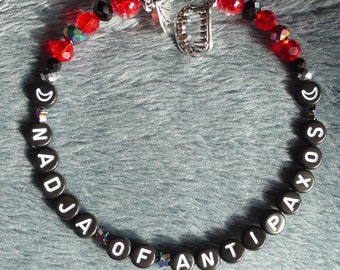 Nadja of Antipaxos Beaded Charm Bracelet | What We Do in the Shadows