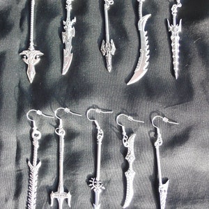 Fantasy & Sci-Fi Sword Earrings