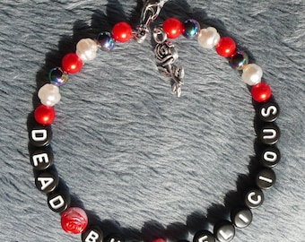 Dead But Delicious Beaded Charm Bracelet | What We Do in the Shadows