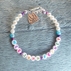 Wee John Feeney Perlen Bettelarmband | Unsere Flagge bedeutet Tod