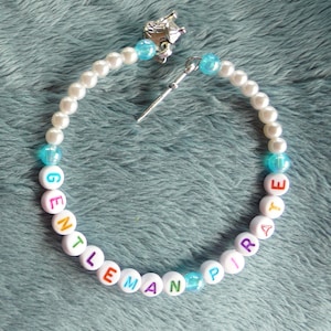 Gentleman Pirate Beaded Charm Bracelet | Our Flag Means Death