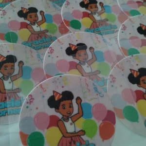 Gracie&#39;s Corner Edible Images | Custom Name | Personalize | Oreo Toppers | Cupcake Toppers 1&quot; 2&quot; |