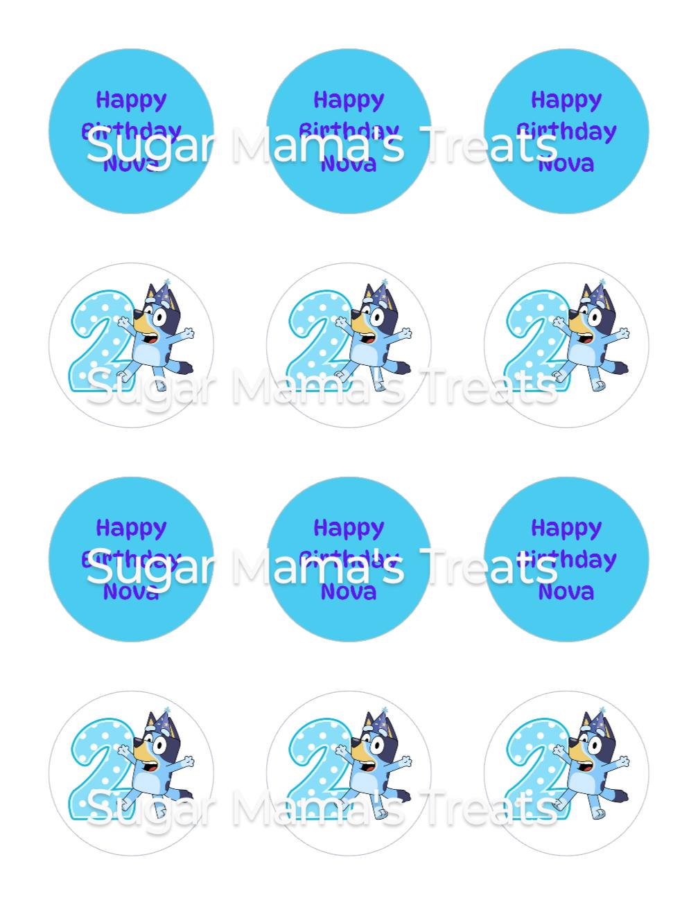 Custom Bluey Birthday