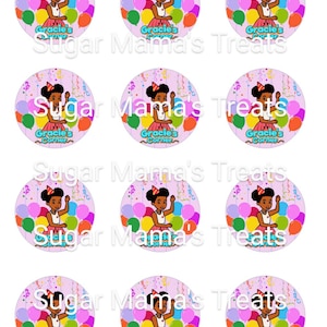 Gracie&#39;s Corner Edible Images Oreo Toppers 1&quot; 2&quot; Edible Cupcake Toppers |