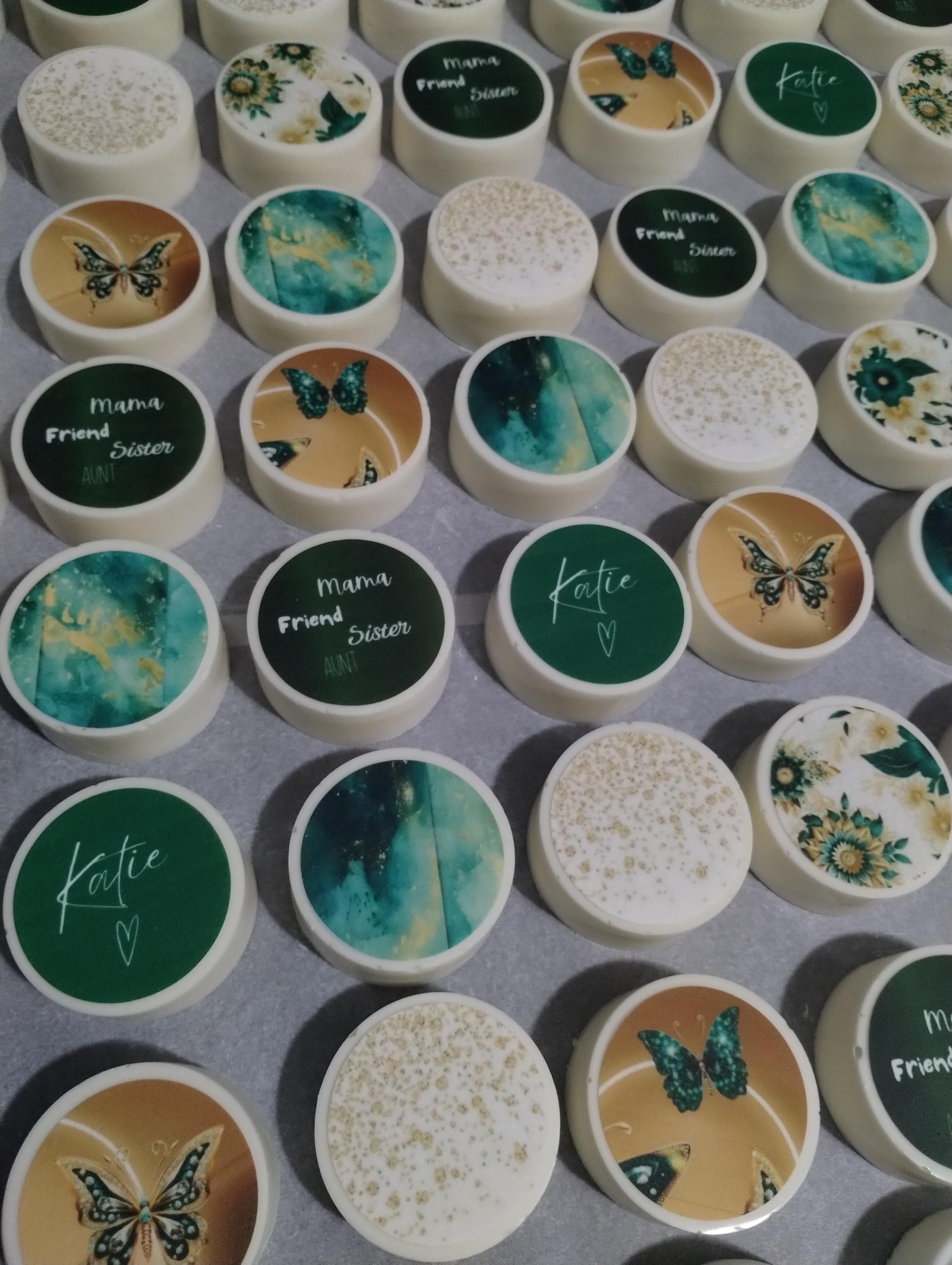 Custom Edible Images Oreo Cupcake Toppers Drink Toppers 1" 2" |