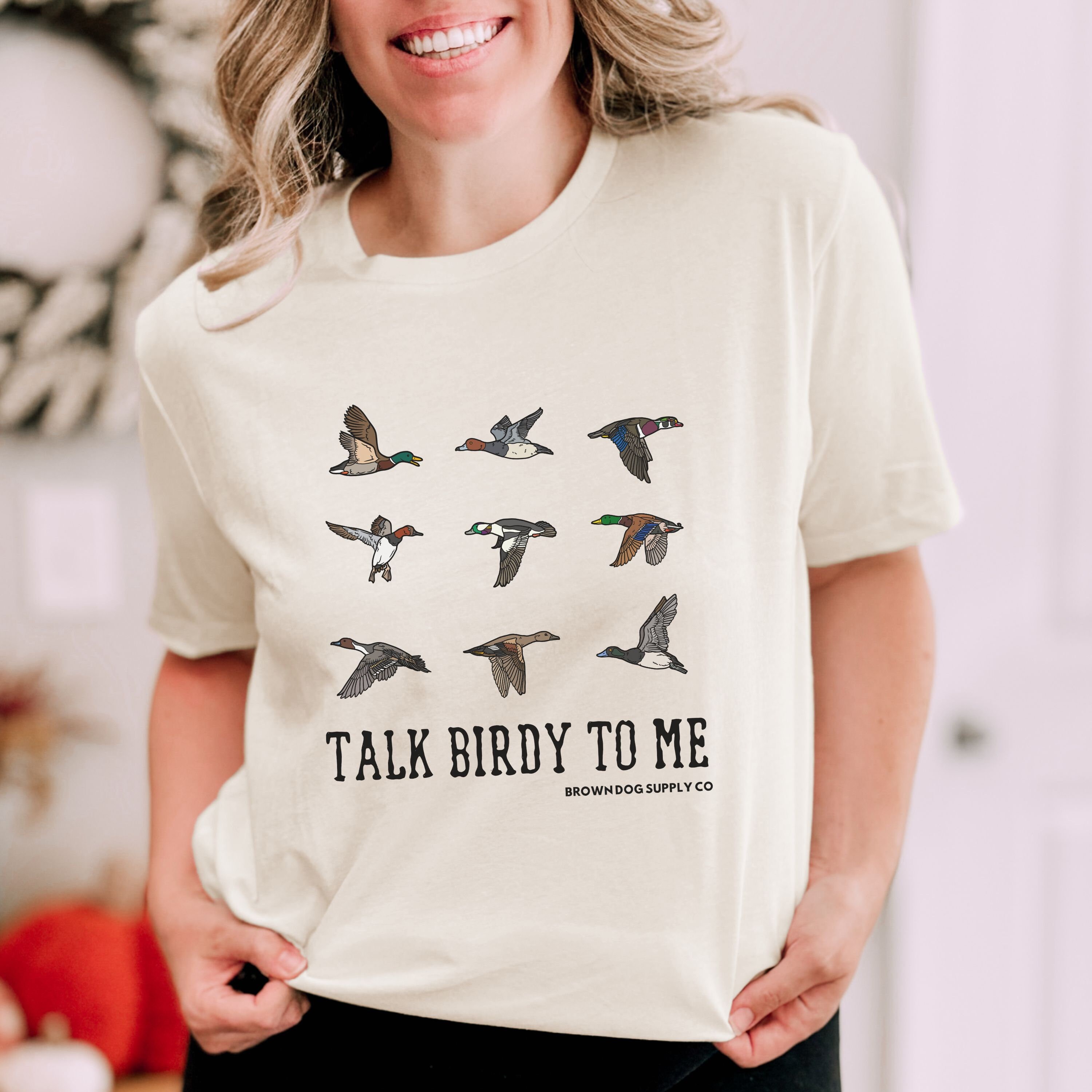 Talk Birdy to Me Shirt for Duck Hunters, Unique Waterfowl Hunting