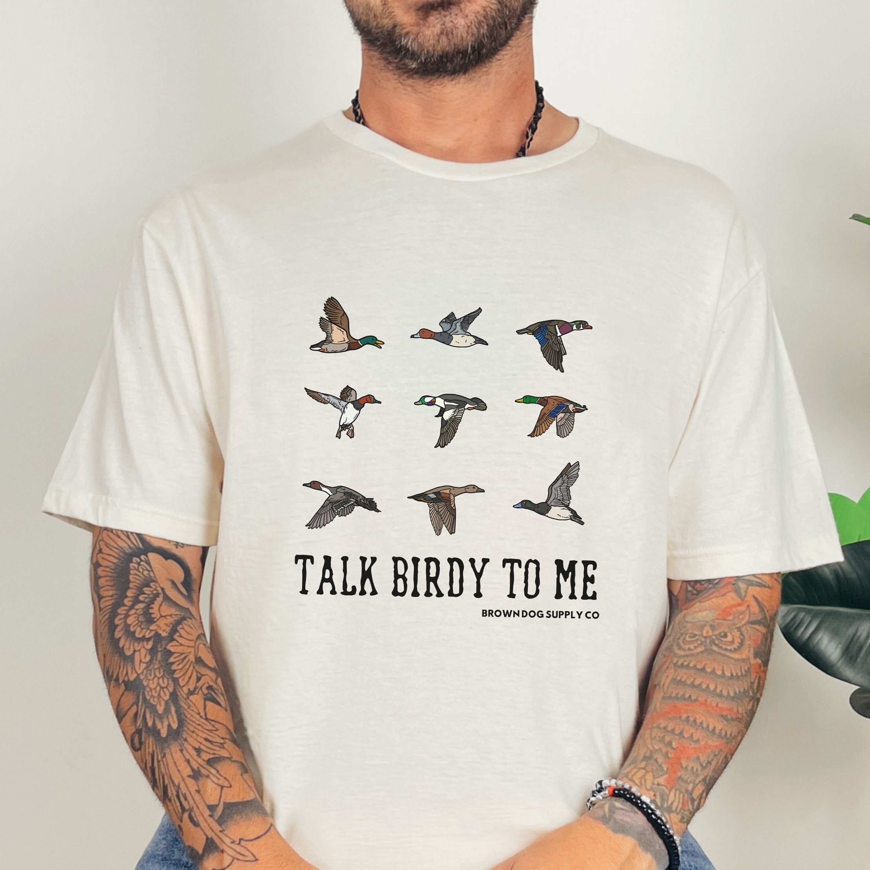 Talk Birdy to Me Shirt for Duck Hunters, Unique Waterfowl Hunting