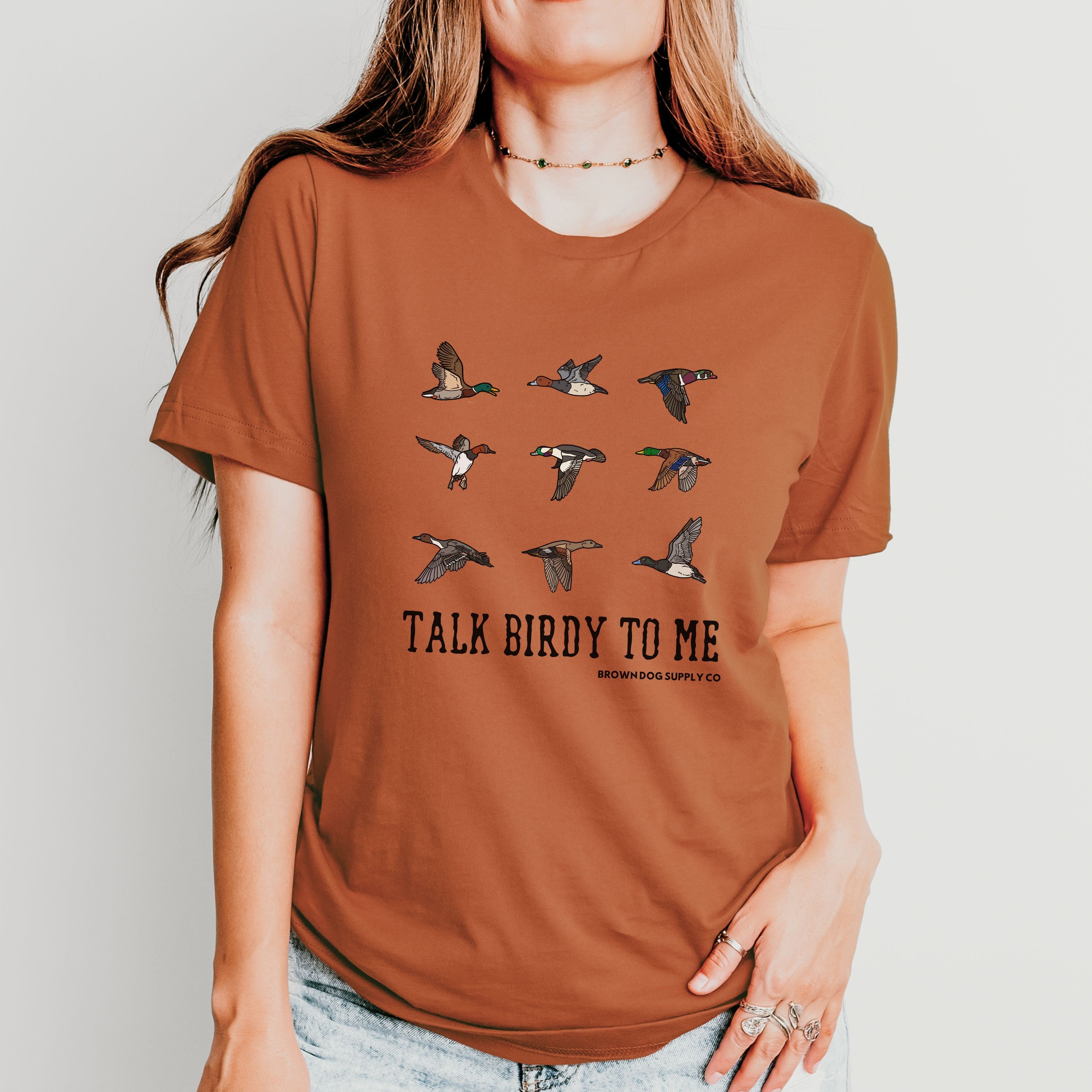 Talk Birdy to Me Shirt for Duck Hunters, Unique Waterfowl Hunting