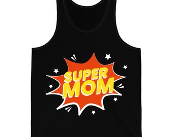 Super Mom Mothers Day Mom Gift Tank Top