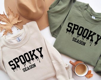 Stay Spooky Halloween Sweatshirt: Witchy Fall Crewneck