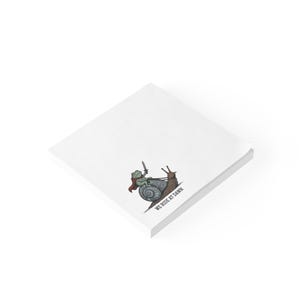 Frog Sticky Notes | Funny Desk Notes Memo Pad | We Ride at Dawn Frog Meme | Coworker Gift Desk Accessories image 7