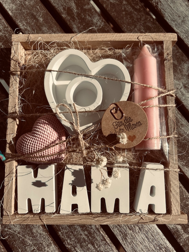 Geschenkset MAMA / Geburtstag /Muttertag / Geschenkidee / Beste Mama / Keraflott Bild 2