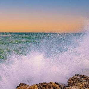 16x20 Canvas print Ocean Spray ,Ron Taibbi Fine Art Photography