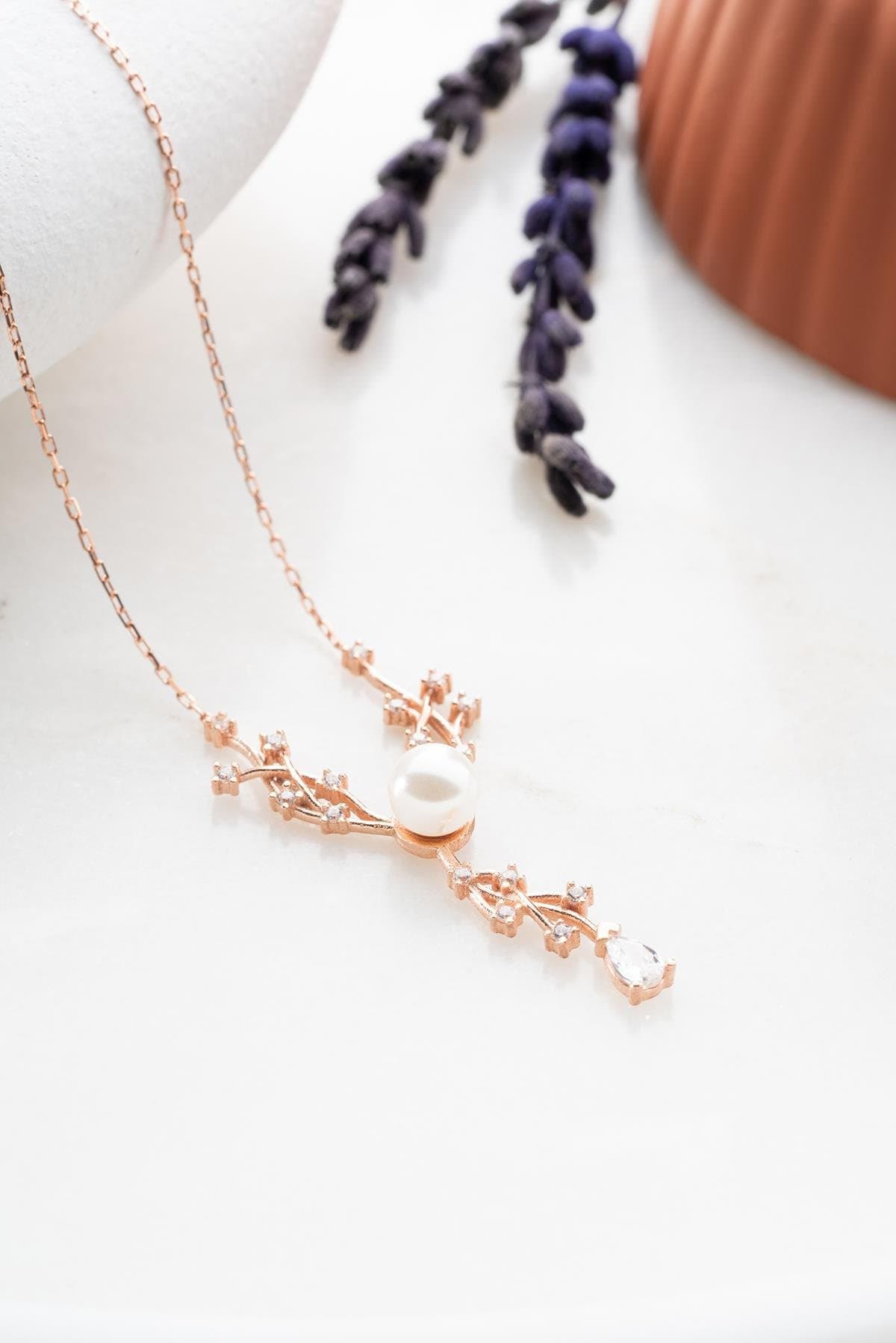 ■ENGBROX■ silver925 ivy pearl necklace EBNL25010SV ivy pearl necklace - ENGBROX | 60% - Asian Fashion Online Store