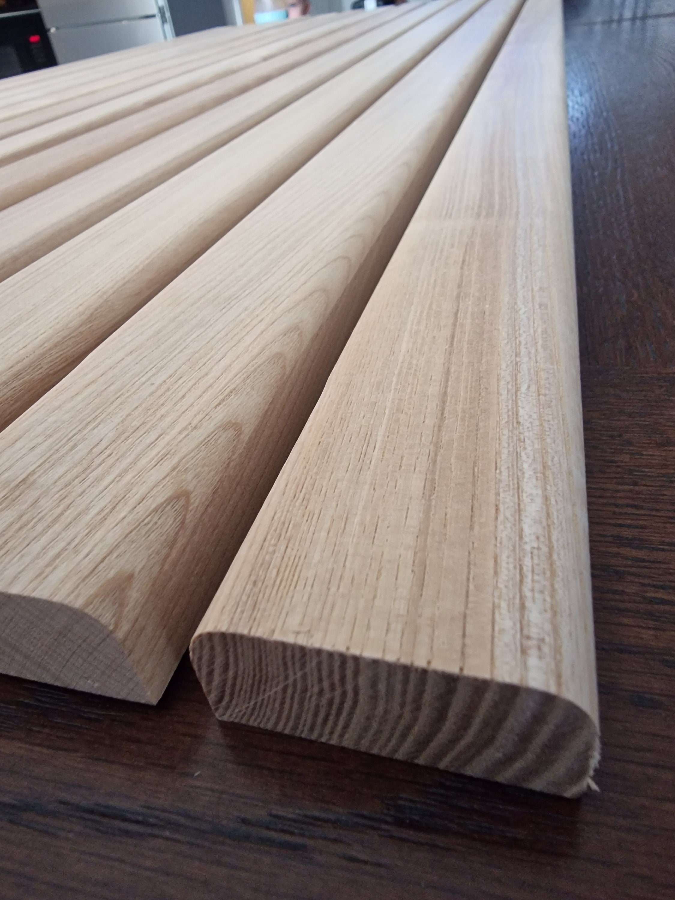 Hardwood (ASH) Garden Bench Slats 12pcs Pack 1200mm 2 Seater