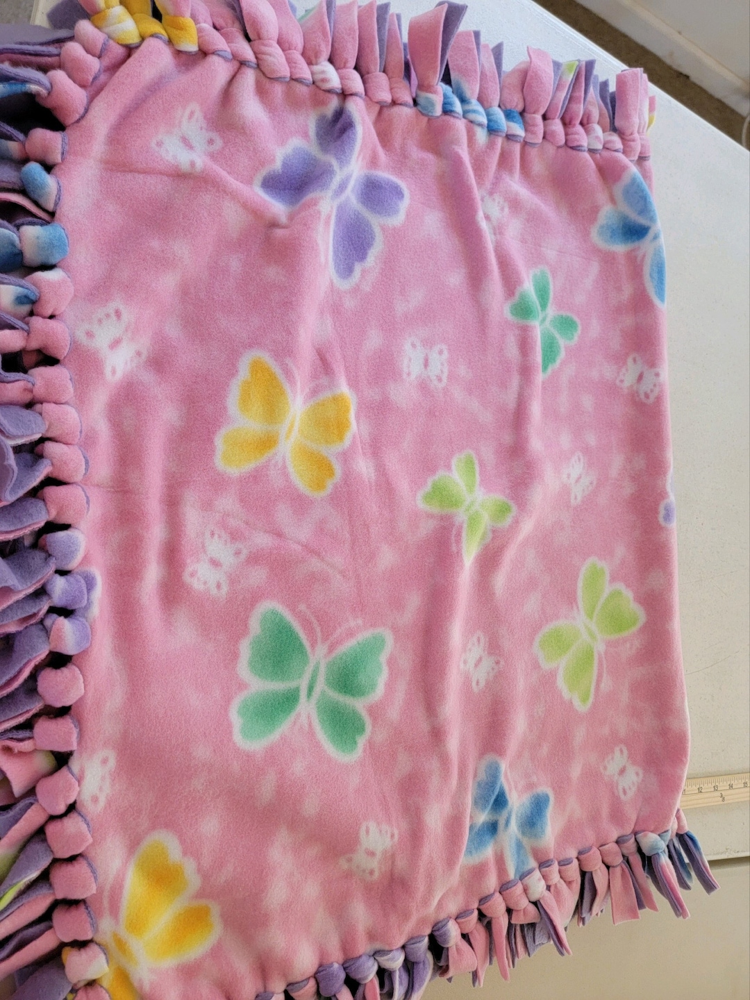 No Sew Tie Blanket/throw Etsy