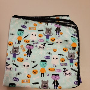 Manta de franela para bebé de Halloween