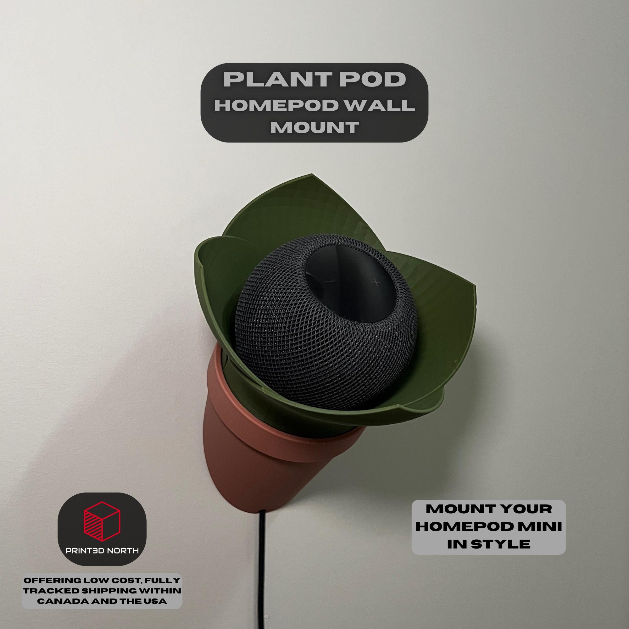 プラントポッド ウォールマウント：Apple HomePod Mini スタンド