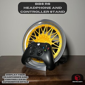 BBS RS-inspirerat Rim-hörlurs- och kontrollstativ: Bilentusiast-speldekor