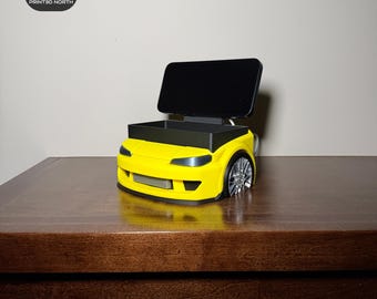 Nissan Sylvia S15 Desk Organizer: JDM Inspired, MagSafe Charger