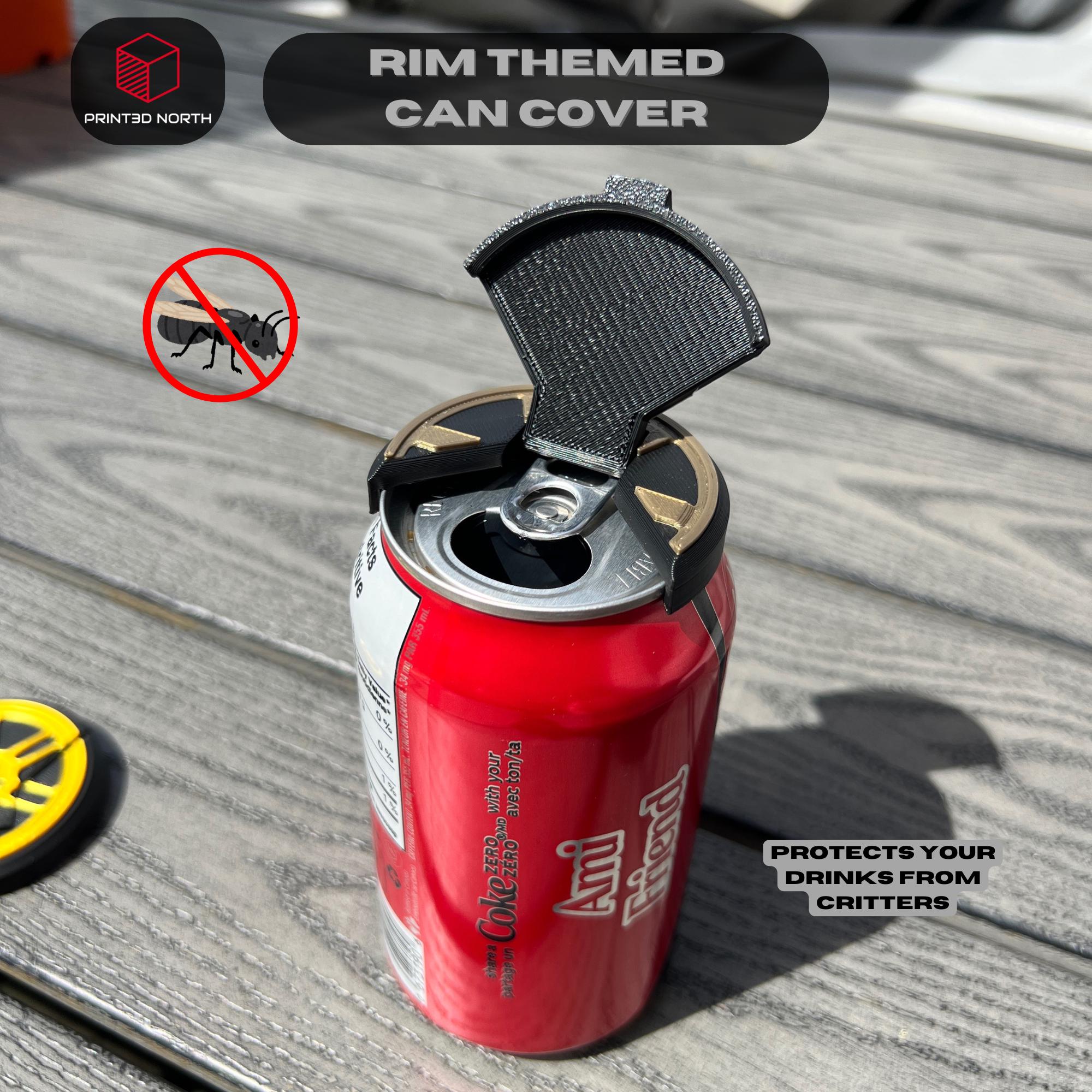 Reusable Can Cover - Beer Can Lid, Drink Protector for Soda & Beer, Eco-Friendly Beverage Lid