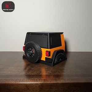 Jeep Wrangler Desk Organizer with Insert Tray, Automotive Themed Desk Accessory for Office & Home, Gift for Jeep Lovers, Stylish Storage