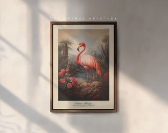 The Andean Flamingo Art Print, by the Poet and The Piper