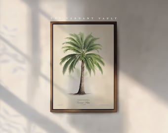 The Coconut Palm Art Print, by the Poet and The Piper