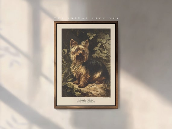The Yorkshire Terrier Art Print, by the Poet and The Piper