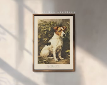 The Jack Russell Terrier Art Print, by the Poet and The Piper