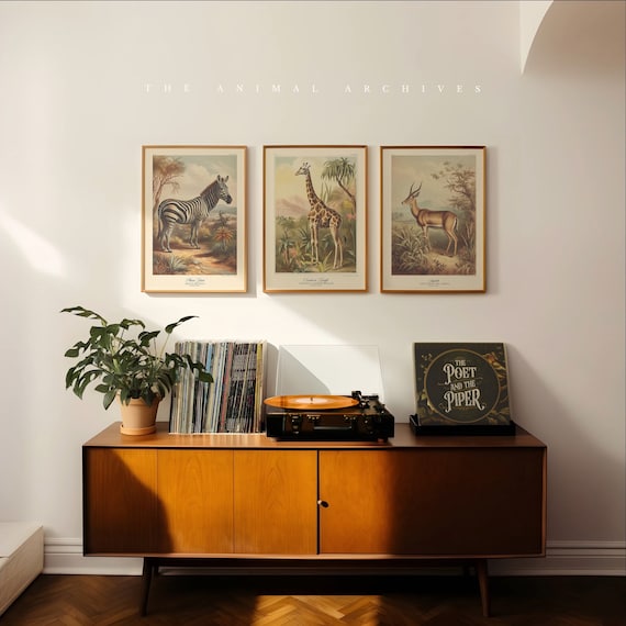 Savannah Sojourn, A Curated Trio of African Grace, by the Poet and The Piper