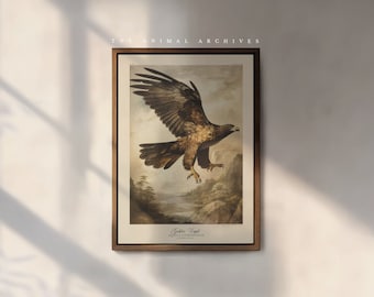 The Golden Eagle Art Print, by the Poet and The Piper