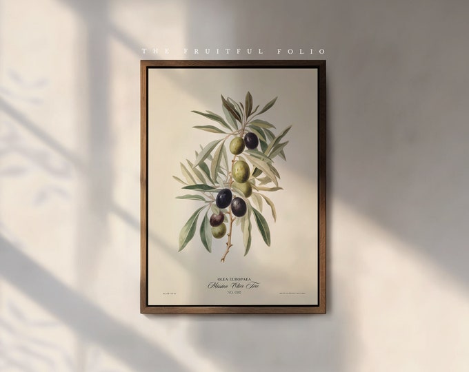 The Olive Tree Art Print, by the Poet and The Piper
