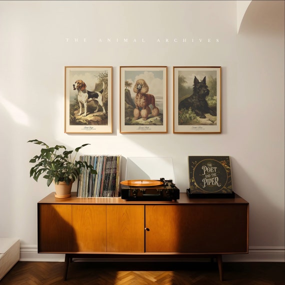 Noble Canines, Curated Art Prints, by the Poet and The Piper