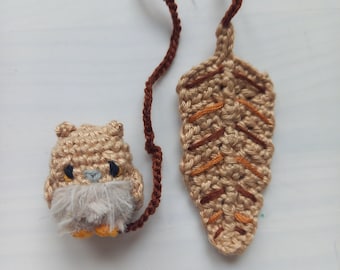 Owl-Bookmark - Crochet Pattern