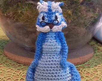 Blue Wizard Squirrel - Crochet Pattern