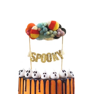 Halloween cake topper for boys, Halloween Cake Topper, Spooky Cake Topper, Halloween party decorations